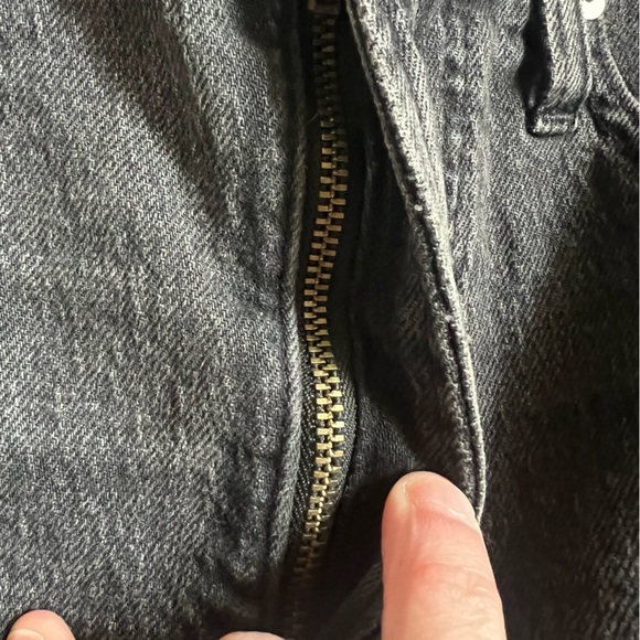 MADEWELL Black The Perfect Vintage Jean Denim Jeans High Rise‎ Retro Stretch 26 - Picture 2 of 9